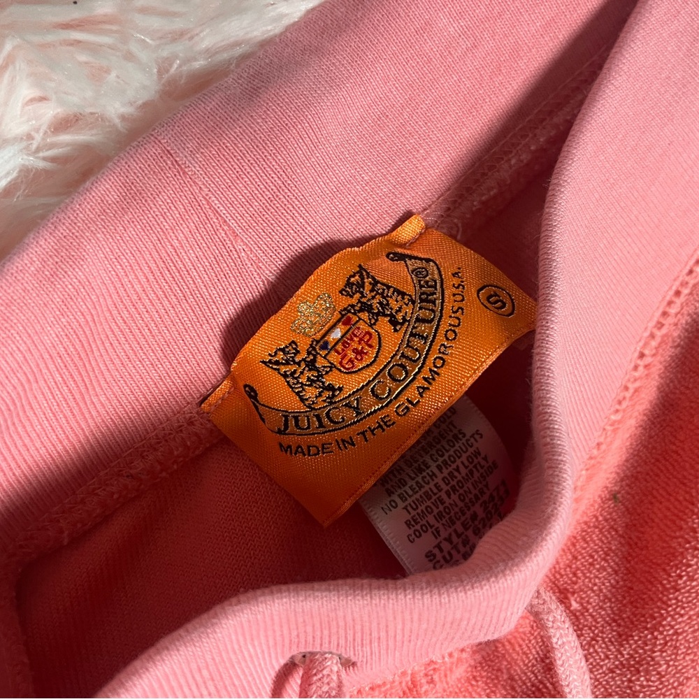Peach light pink juicy couture capris NO PAYPAL